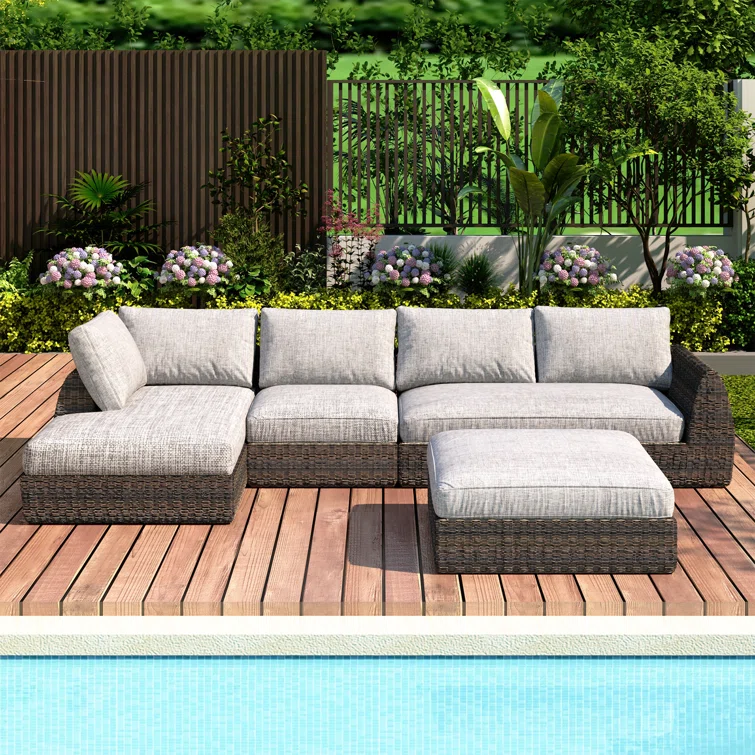 Maiu 6 - Person Outdoor Seating Group with Cushions