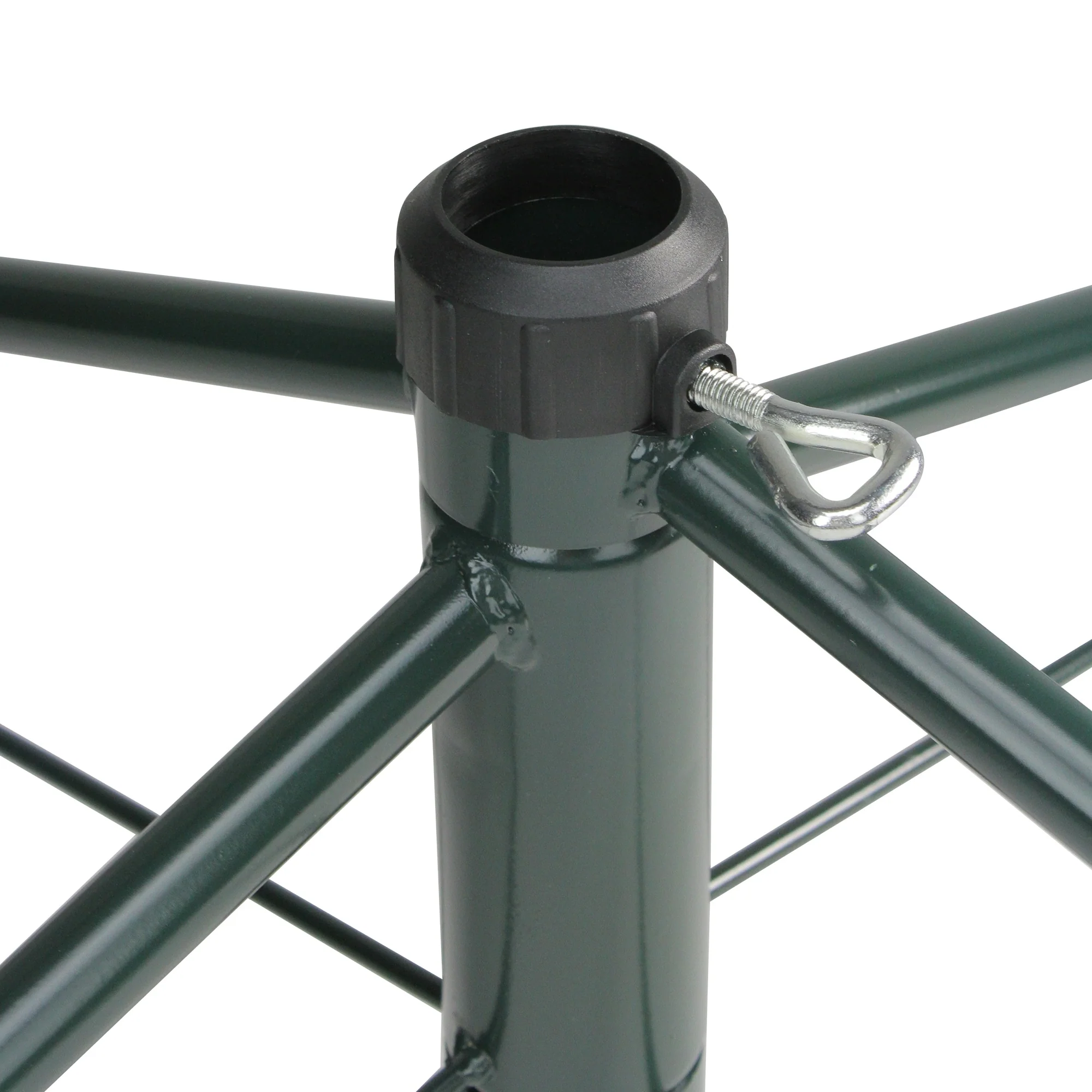 Green Metal Christmas Tree Stand for 9'-10' Artificial Trees