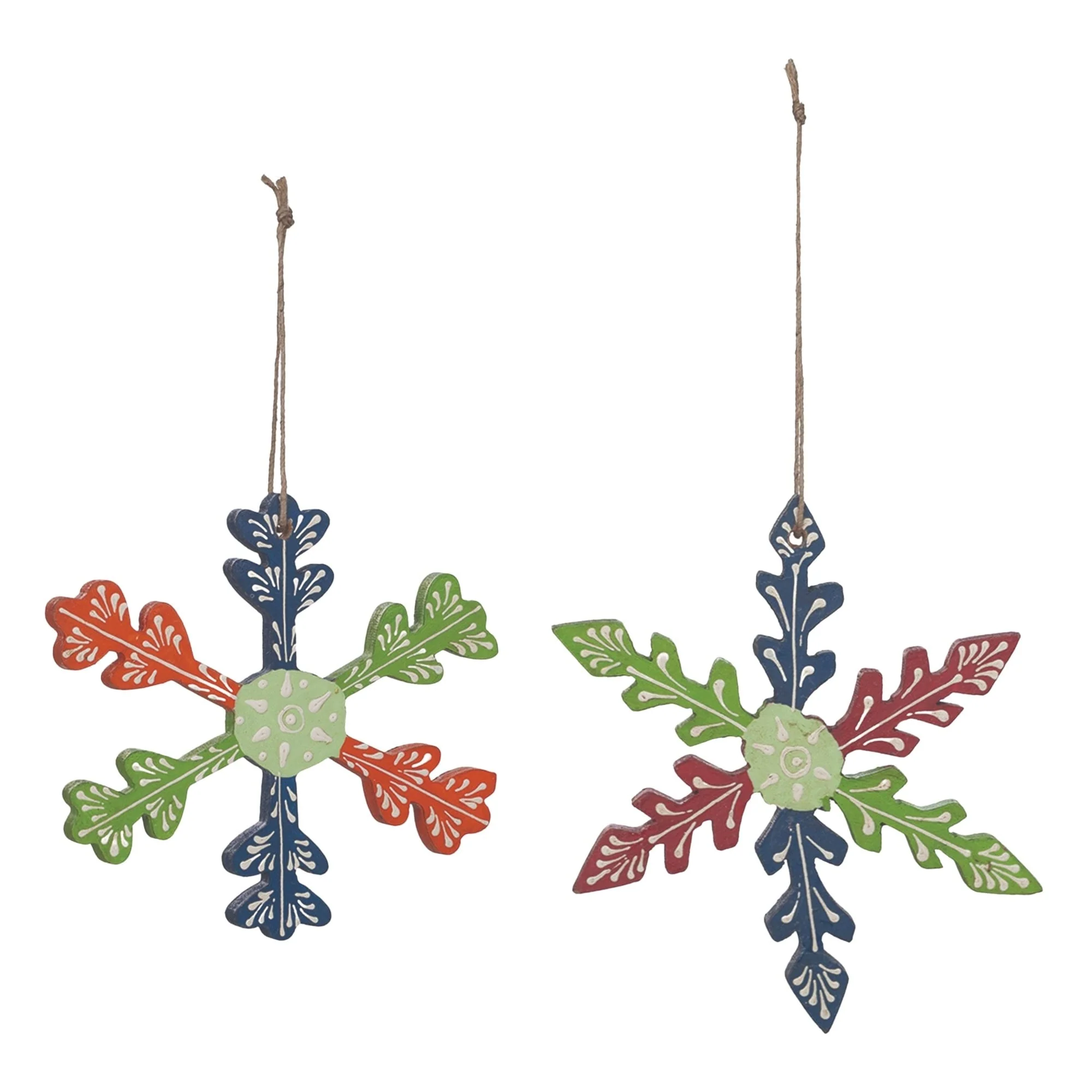 Snowflake Christmas Ornaments - 5.5
