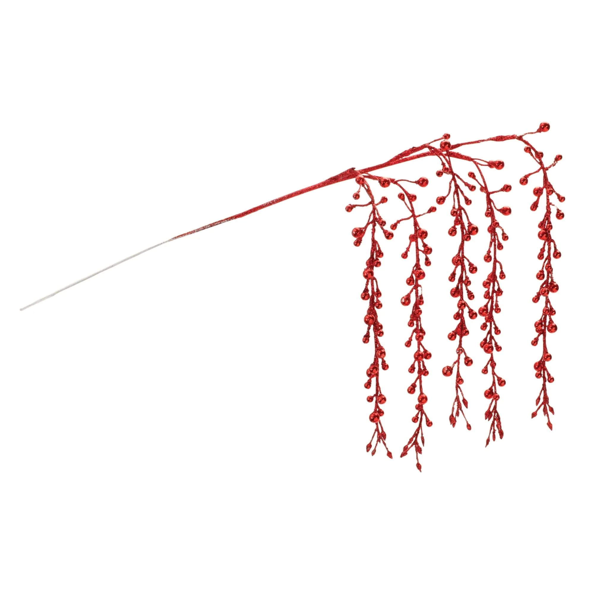 Hanging Berry Artificial Christmas Branch Spray - 26