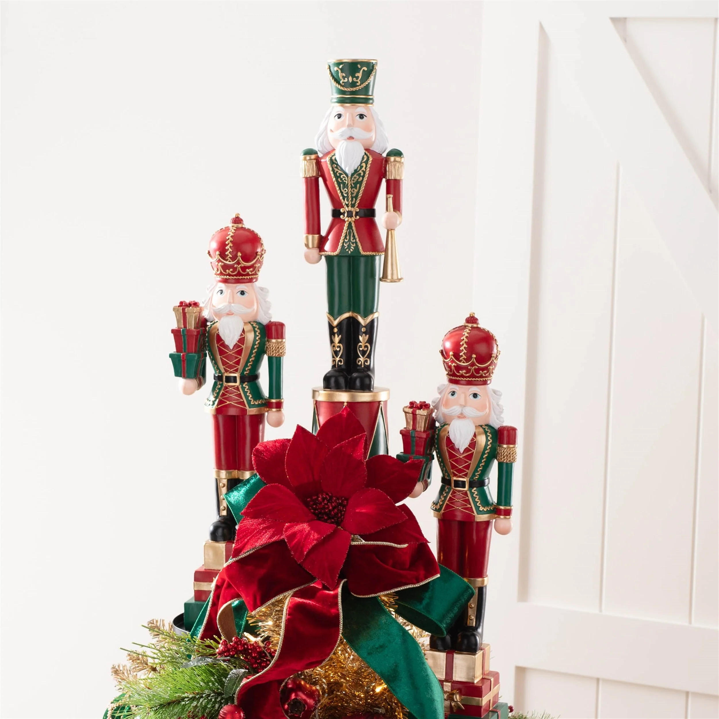Metal Triple Tree Topper Platform 36