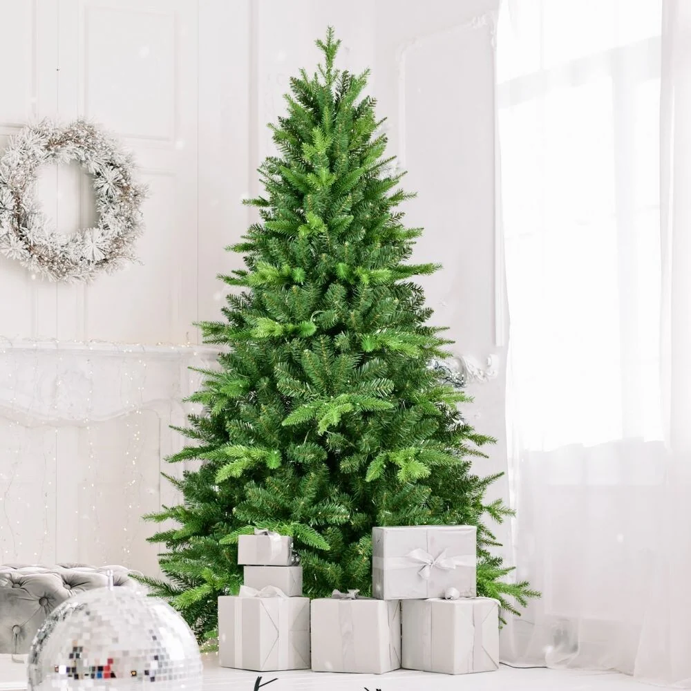 Green Christmas Tree with LED Pre-Lit