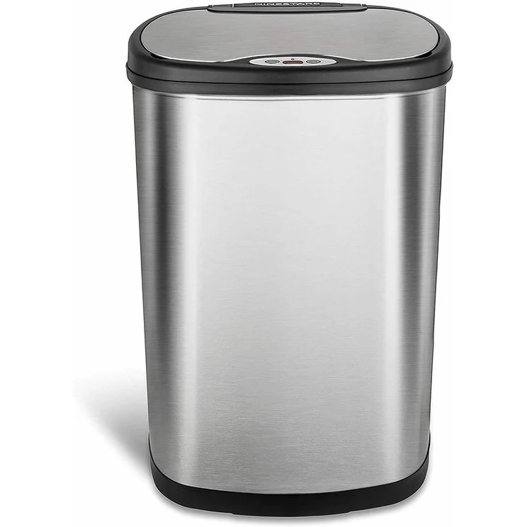 NineStars DZT-50-13 Motion Sensor Stainless Steel 50L Trash Can