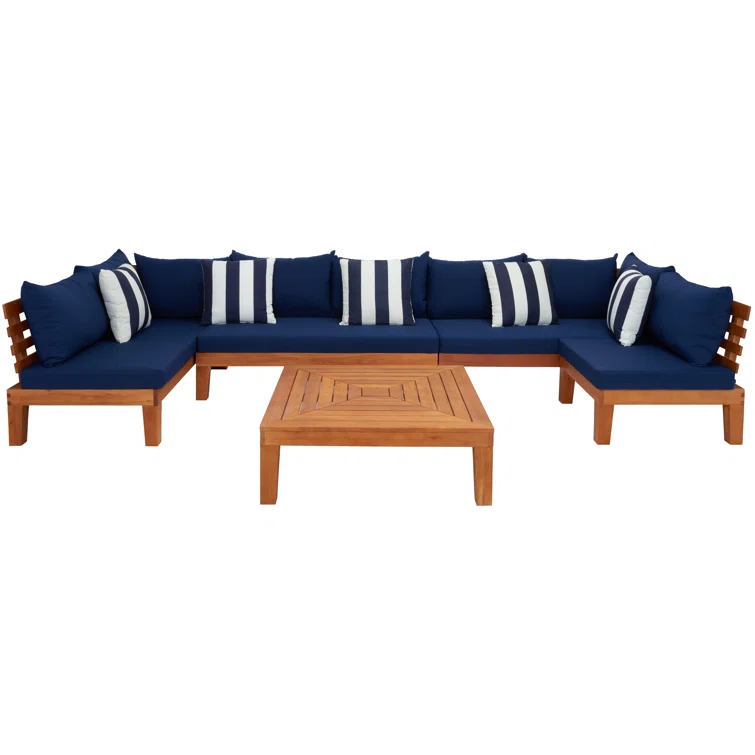 Tokarz 5 - Person Outdoor Seating Group with Cushions