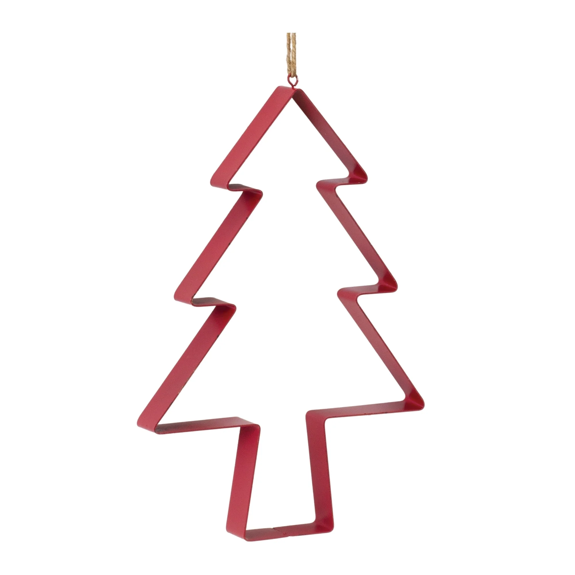 Pine Tree Cookie Cutter Christmas Ornaments - 12