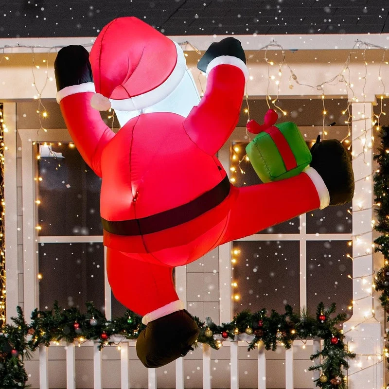 Climbing Santa Inflatable