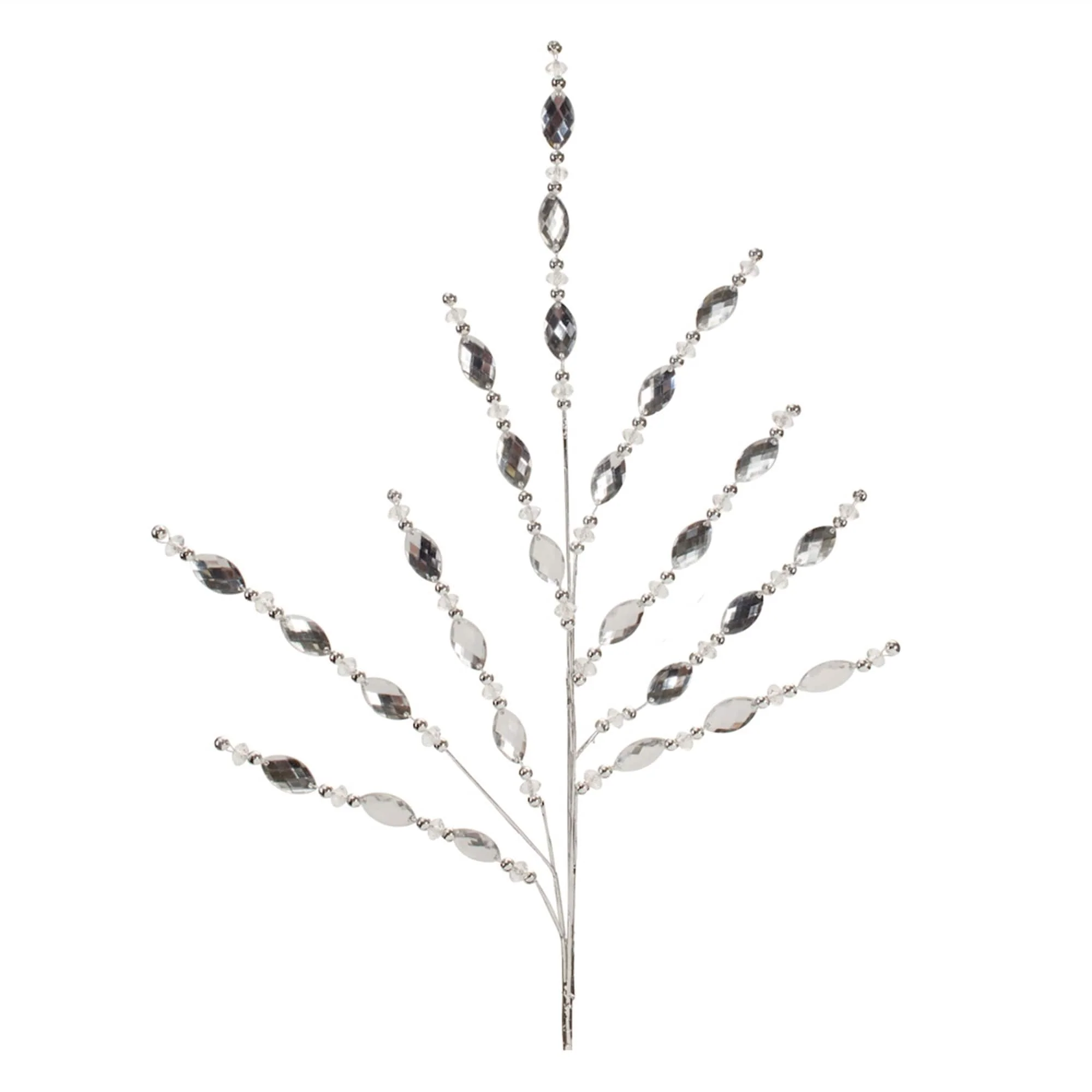Artificial Christmas Beaded Jewel Spray - 33.75