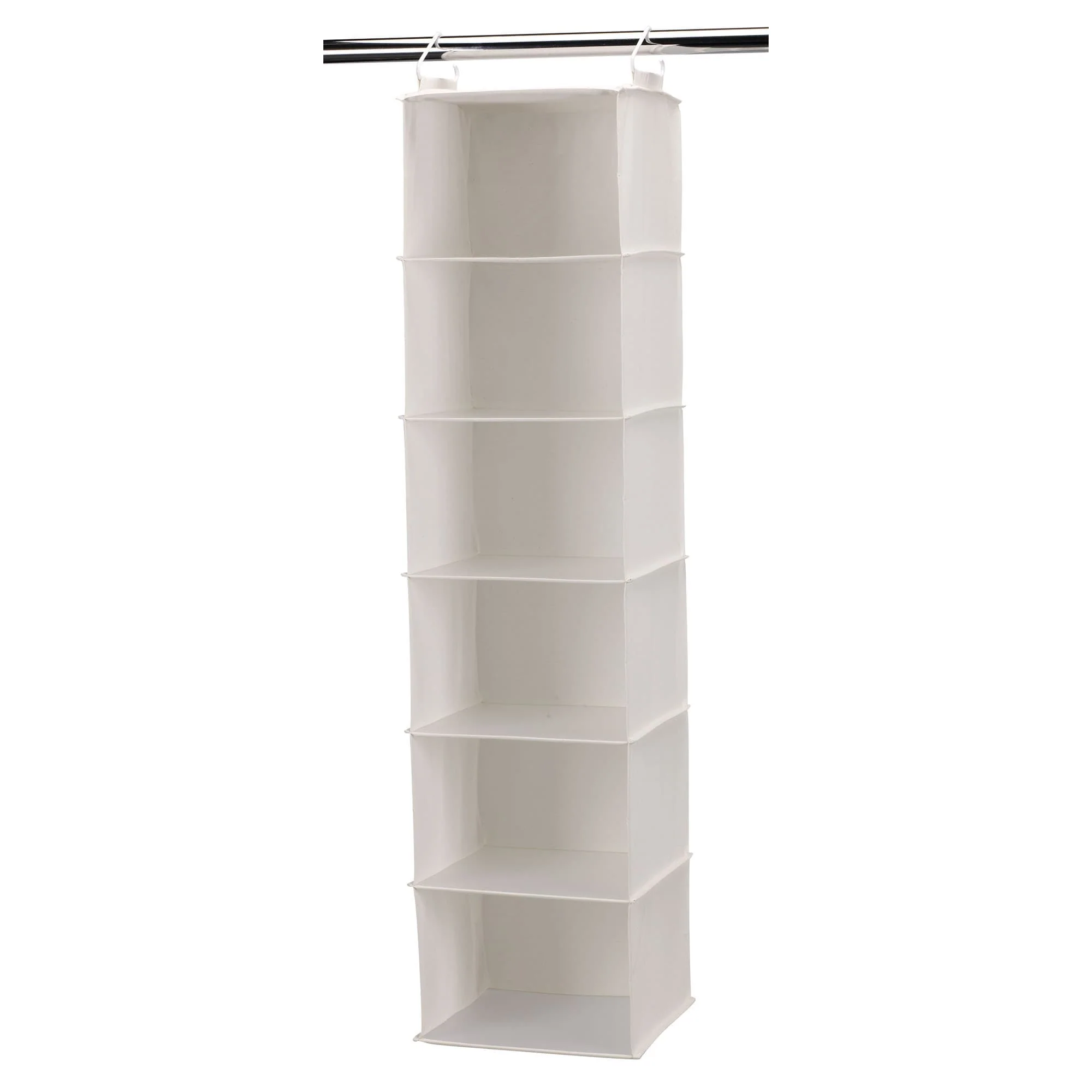 Household Essentials 6-Shelf Hanging Closet Organizer