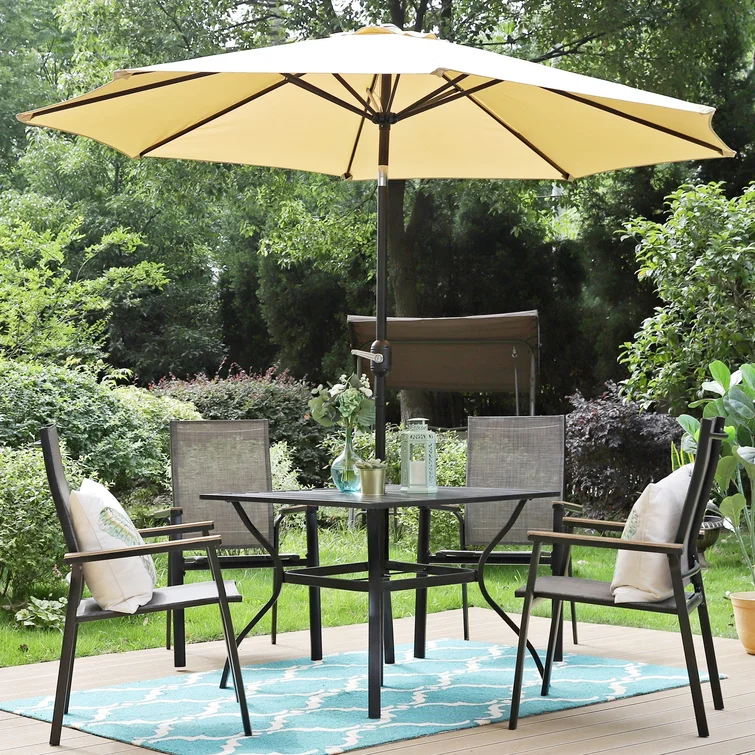 Alyah 4 - Person Square Outdoor Dining Set