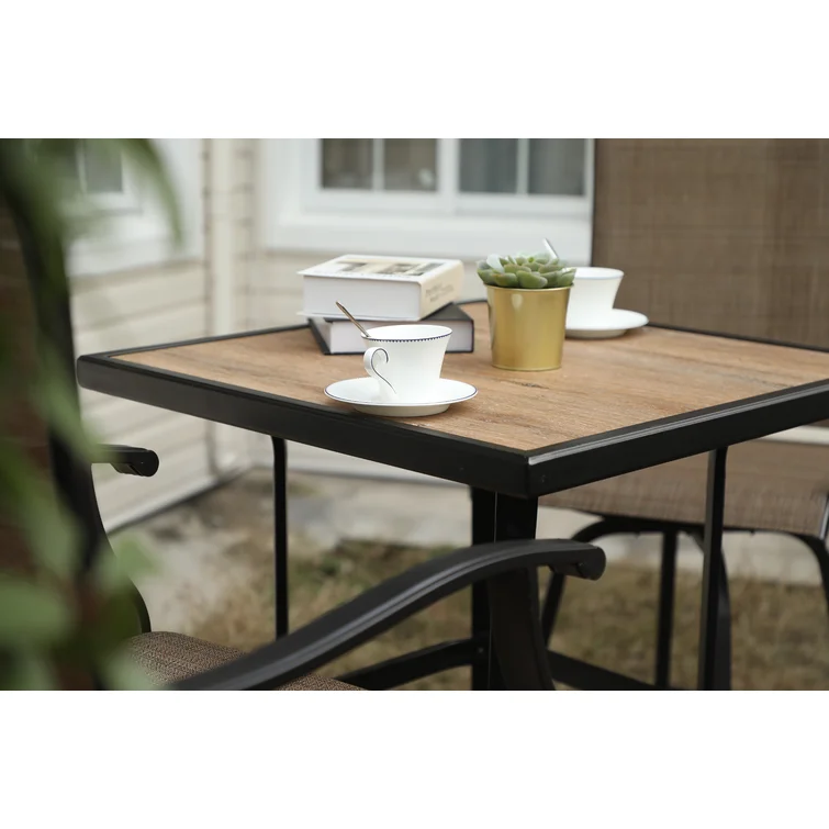 Alyne 2 - Person Square Outdoor Dining Set