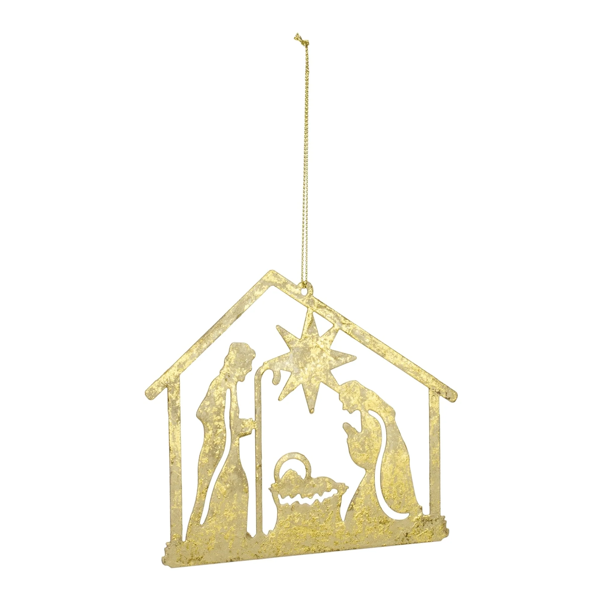 Cut Out Holy Family Christmas Ornaments - 5.25