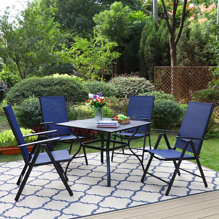 Alyah 4 - Person Square Outdoor Dining Set