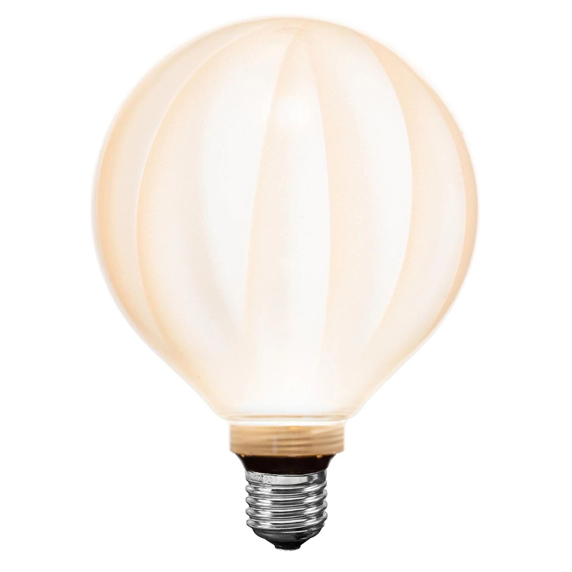 Festive Living LED G125 + COB Bulb Indoor/Outdoor Covered Edison Bulbs, E26 Base - Opaline Radiance - Large