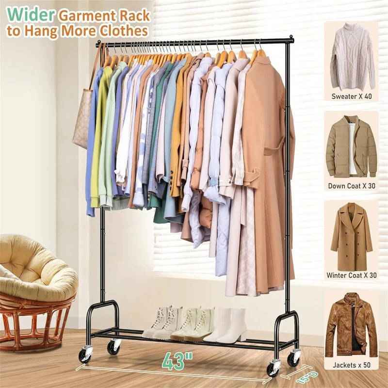 Heavy Duty Clothes Racks for Hanging Clothing Rack - 15