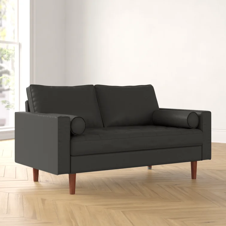 Ashfaq 57.87'' Upholstered Loveseat