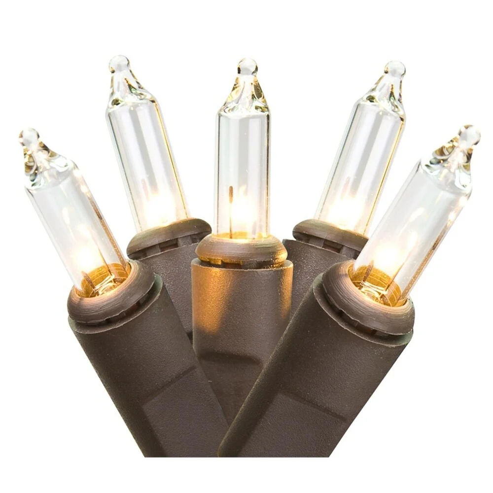 Set of 10 Clear Mini Christmas Lights 10