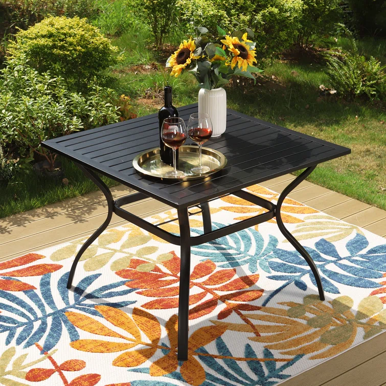 Romio 4 - Person Square Outdoor Dining Set