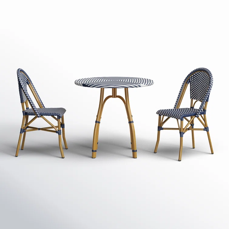 Morvant 2 - Person Round Outdoor Dining Set
