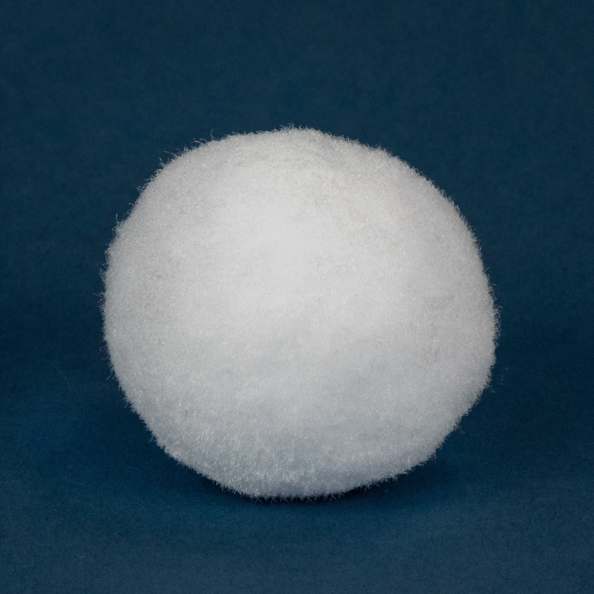 Set of 6 Plush Faux Christmas Snow Balls