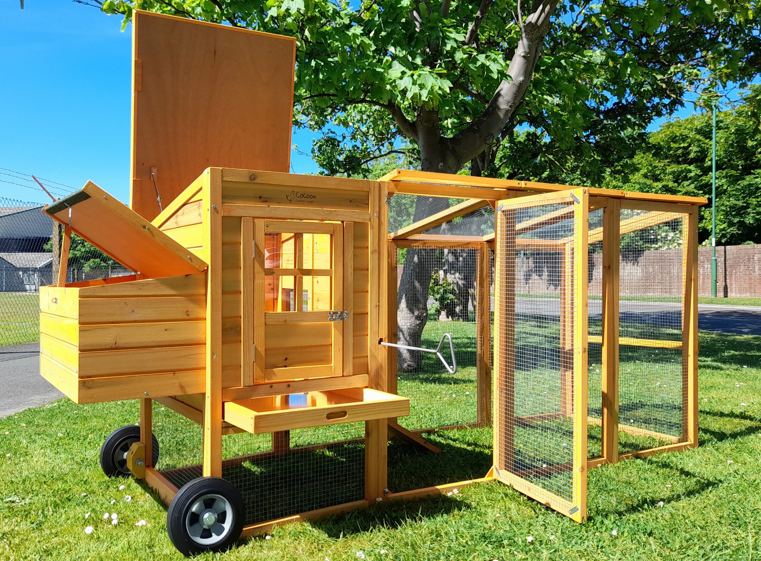 The Courtyard Portable Chicken Coop