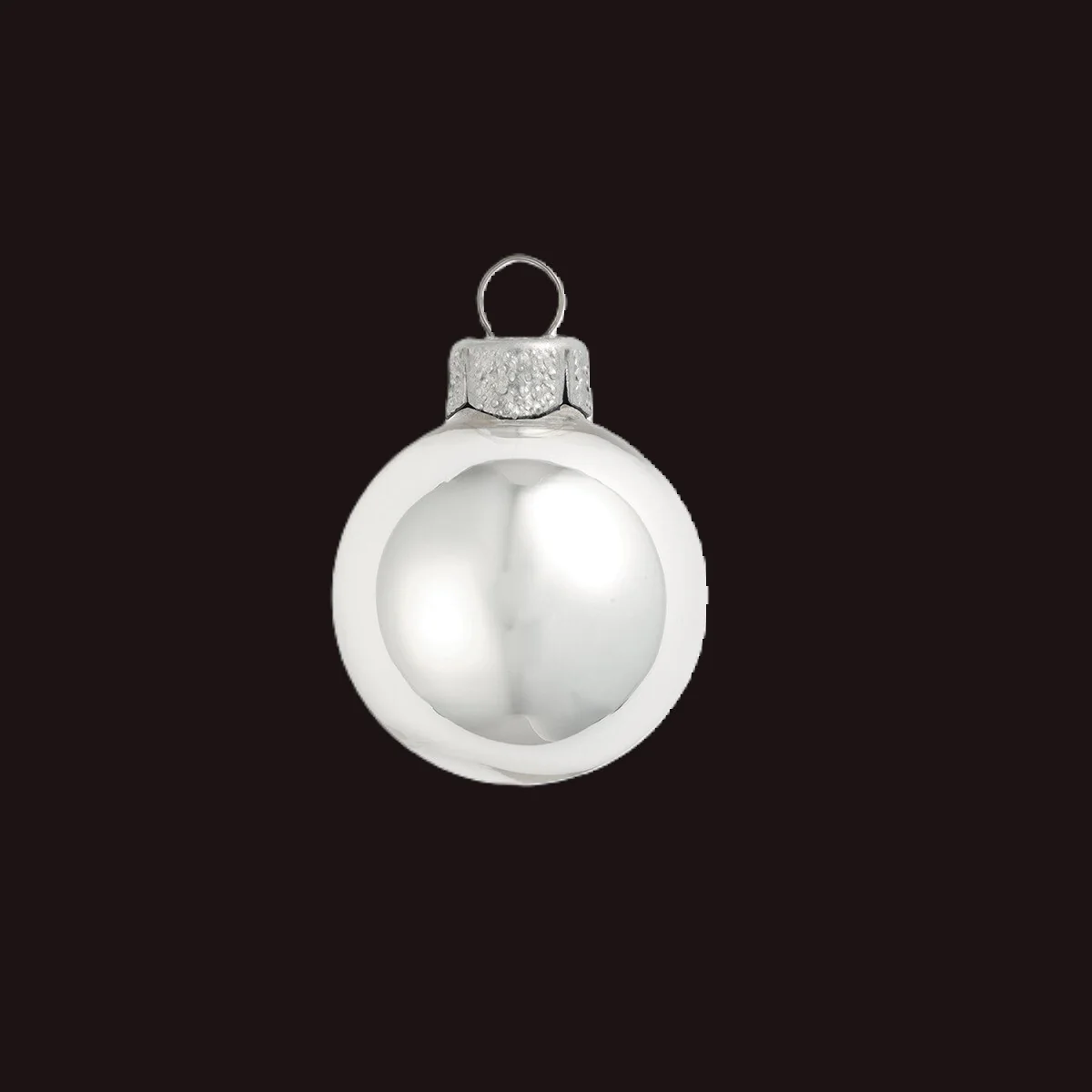 Shiny Finish Glass Christmas Ball Ornaments 4.75