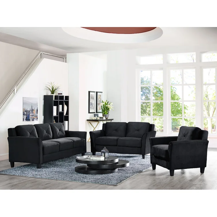 Lourdez 56.3'' Upholstered Loveseat