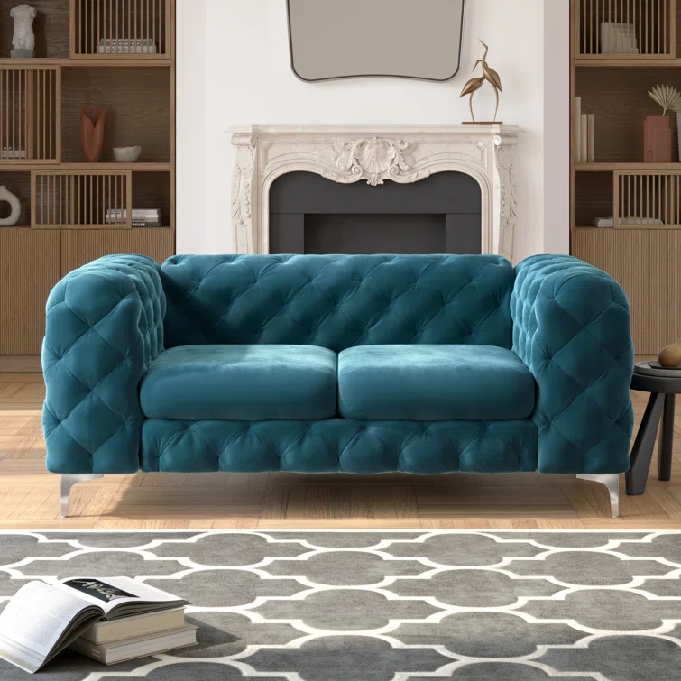 Zermeno Velvet Sofa