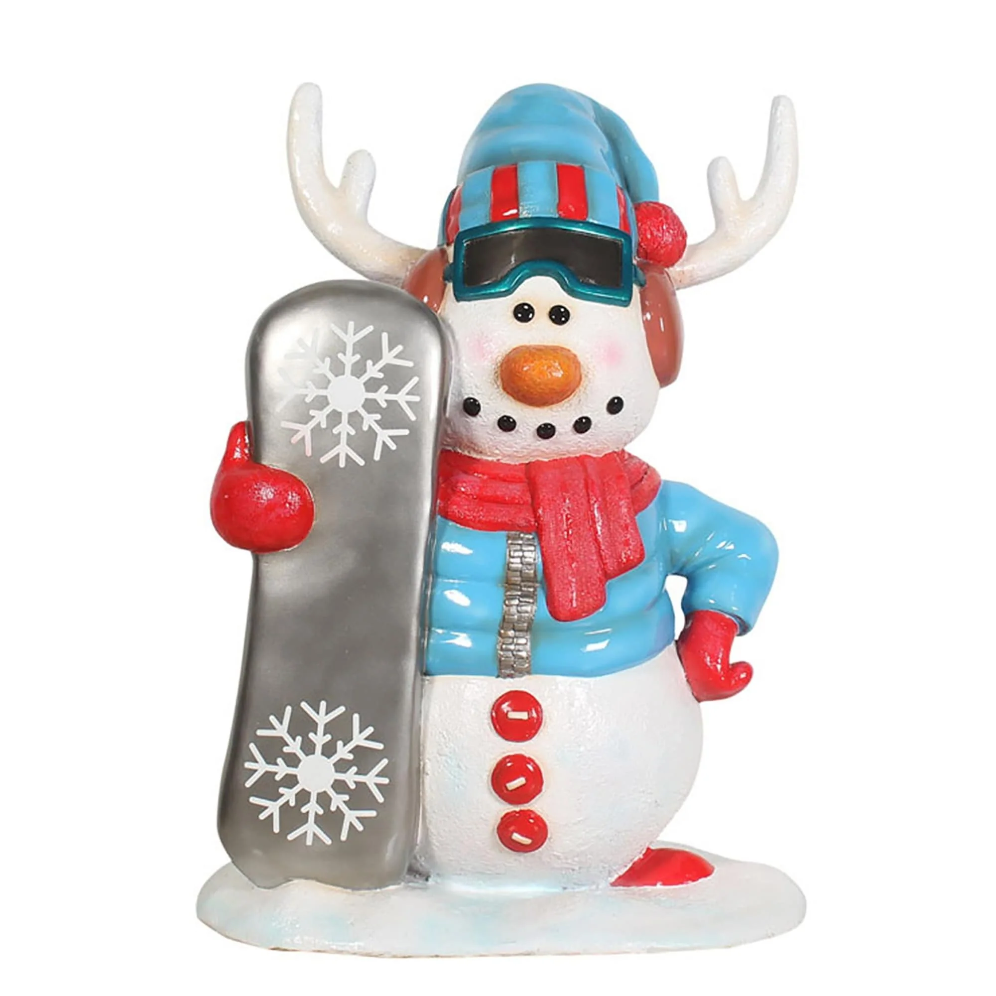 Snowman with Snowboard Commercial Outdoor Decoration - 36