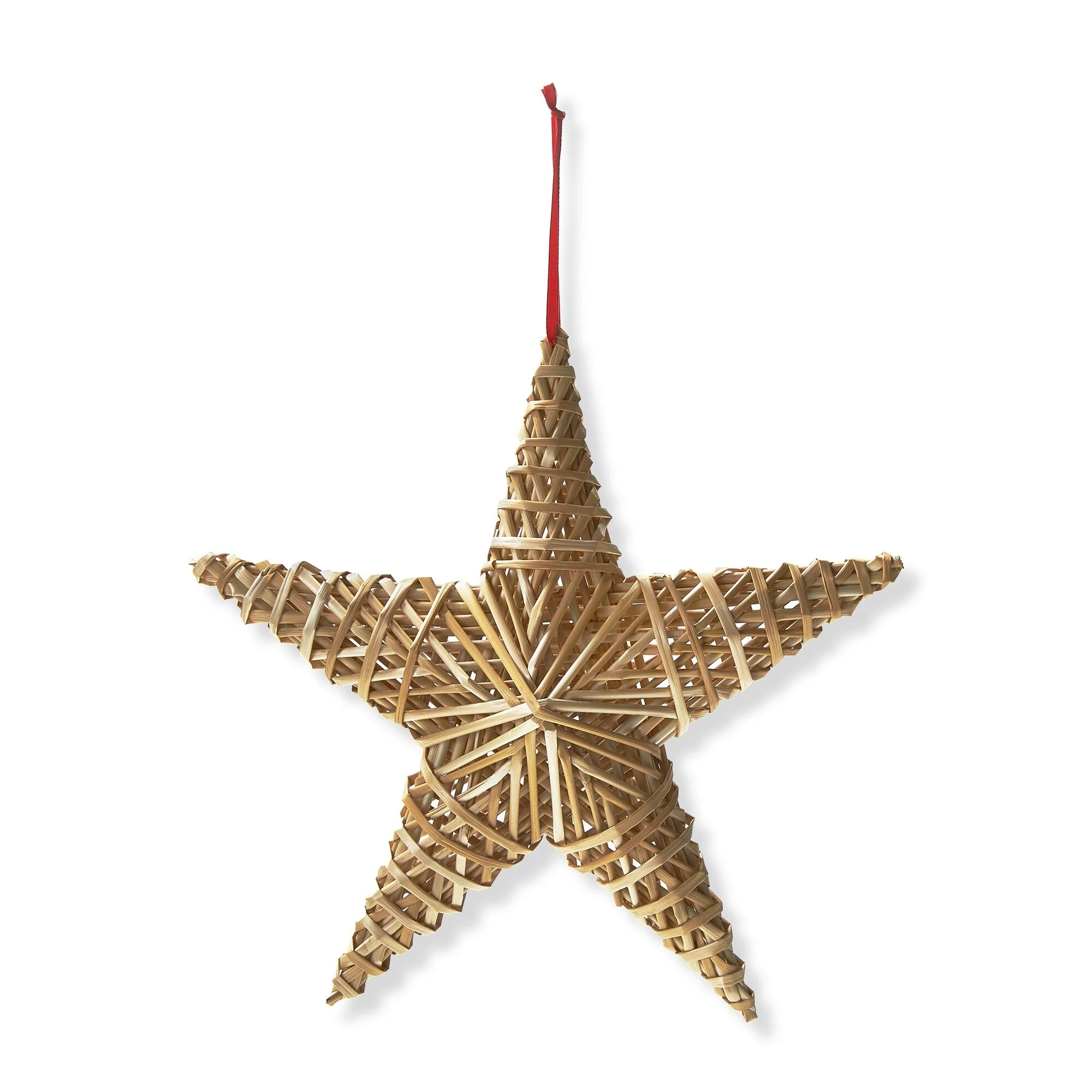 Straw Star Hanging Decor