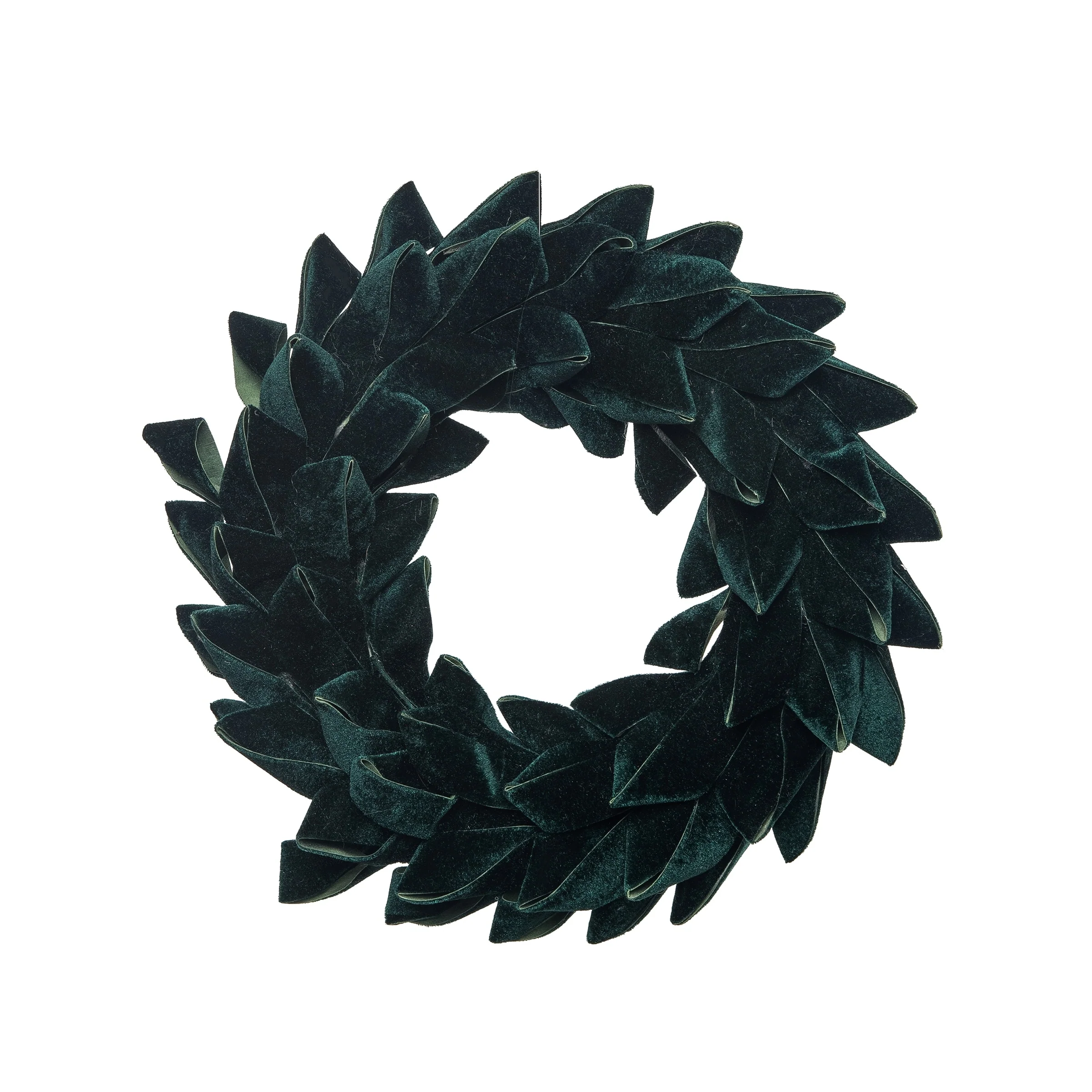 Velvet Emerald Green Wreath
