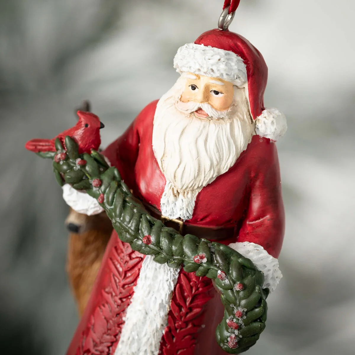 Sullivans Christmas Woodland Santa Ornament