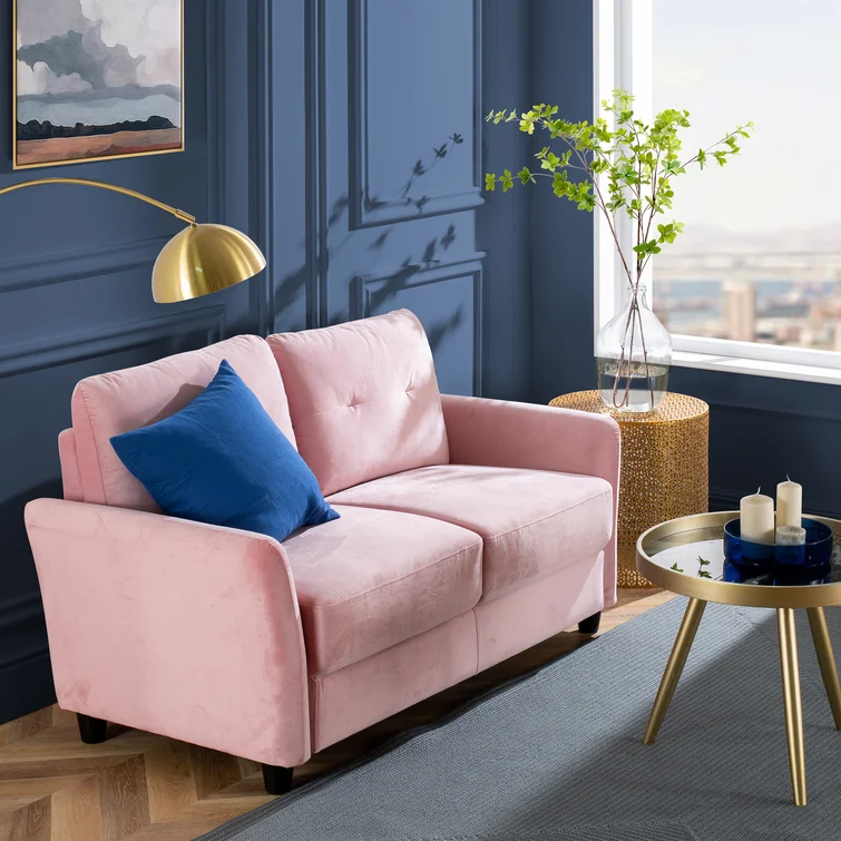 Helsley 62.2'' Upholstered Loveseat