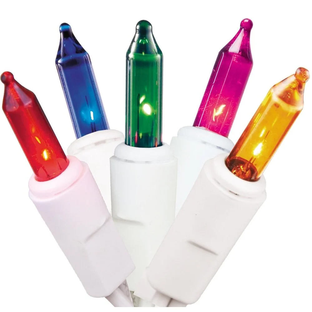 Set of 10 Multi-Color Mini Christmas Lights 10