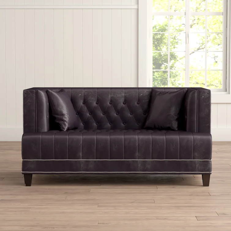 Laszlo 64'' Velvet Loveseat
