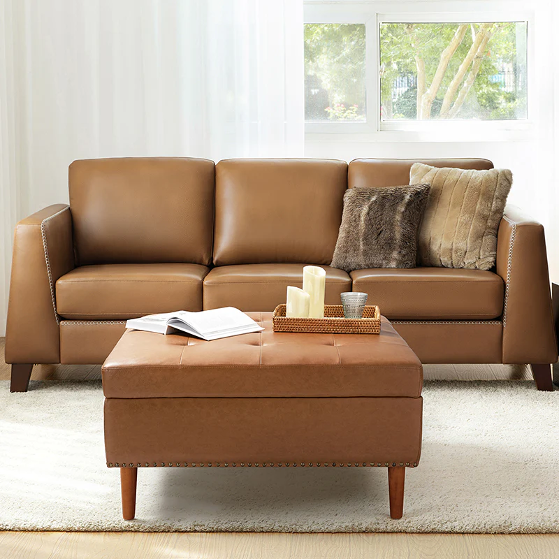 Alejandro Storage Tufted Cocktail Ottoman