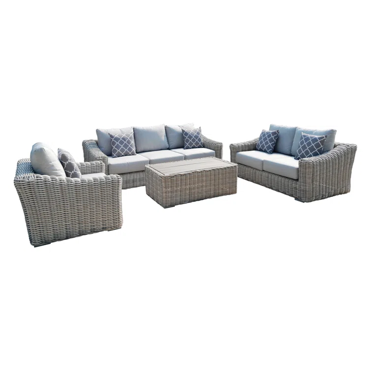 Sommer 6 - Person Outdoor Seating Group with Cushions