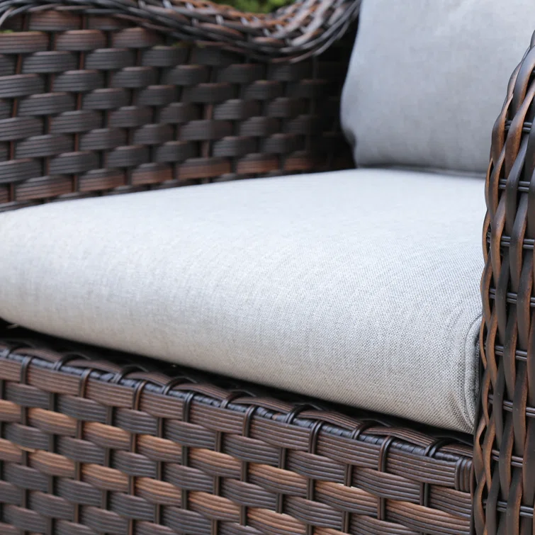 Alejah 5 - Person Outdoor Seating Group with Cushions