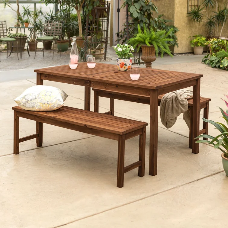 6 - Person Rectangular Outdoor Dining Set