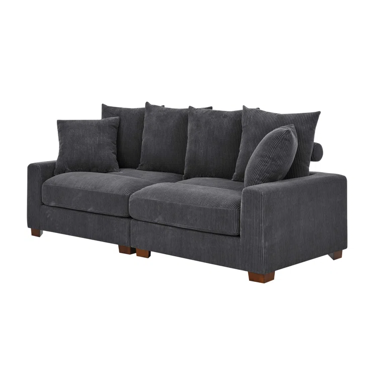 Benzant 89'' Corduroy Sofa