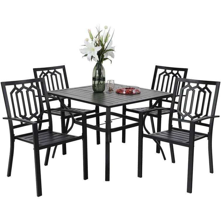 Alyah 4 - Person Square Outdoor Dining Set