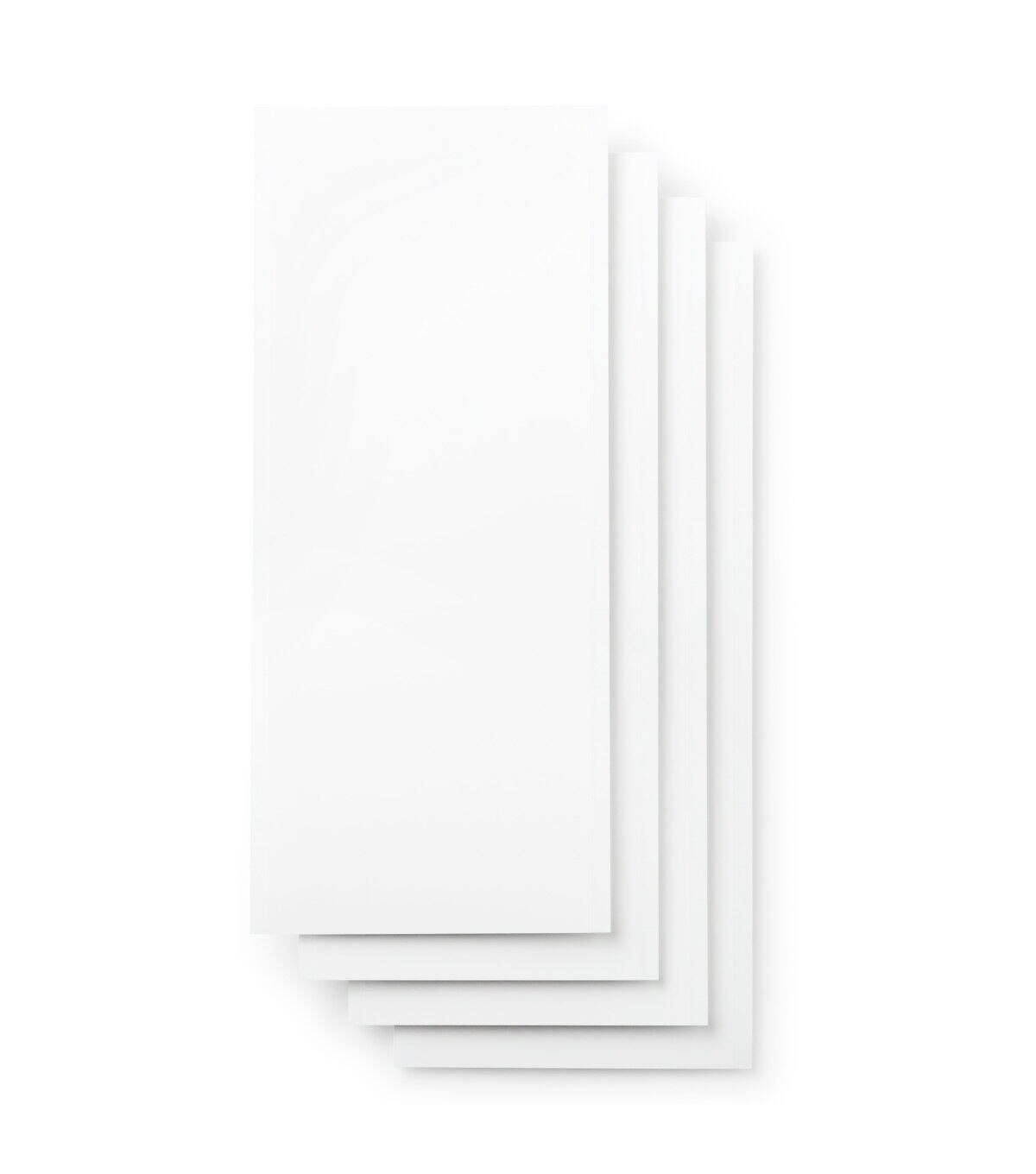 Cricut Joy 5.5 x 13 White Removable Writable Vinyl Sheets 4ct
