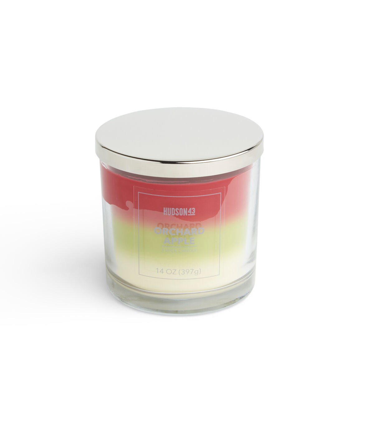 14oz Orchard Apple Scented Jar Candle by Hudson 43