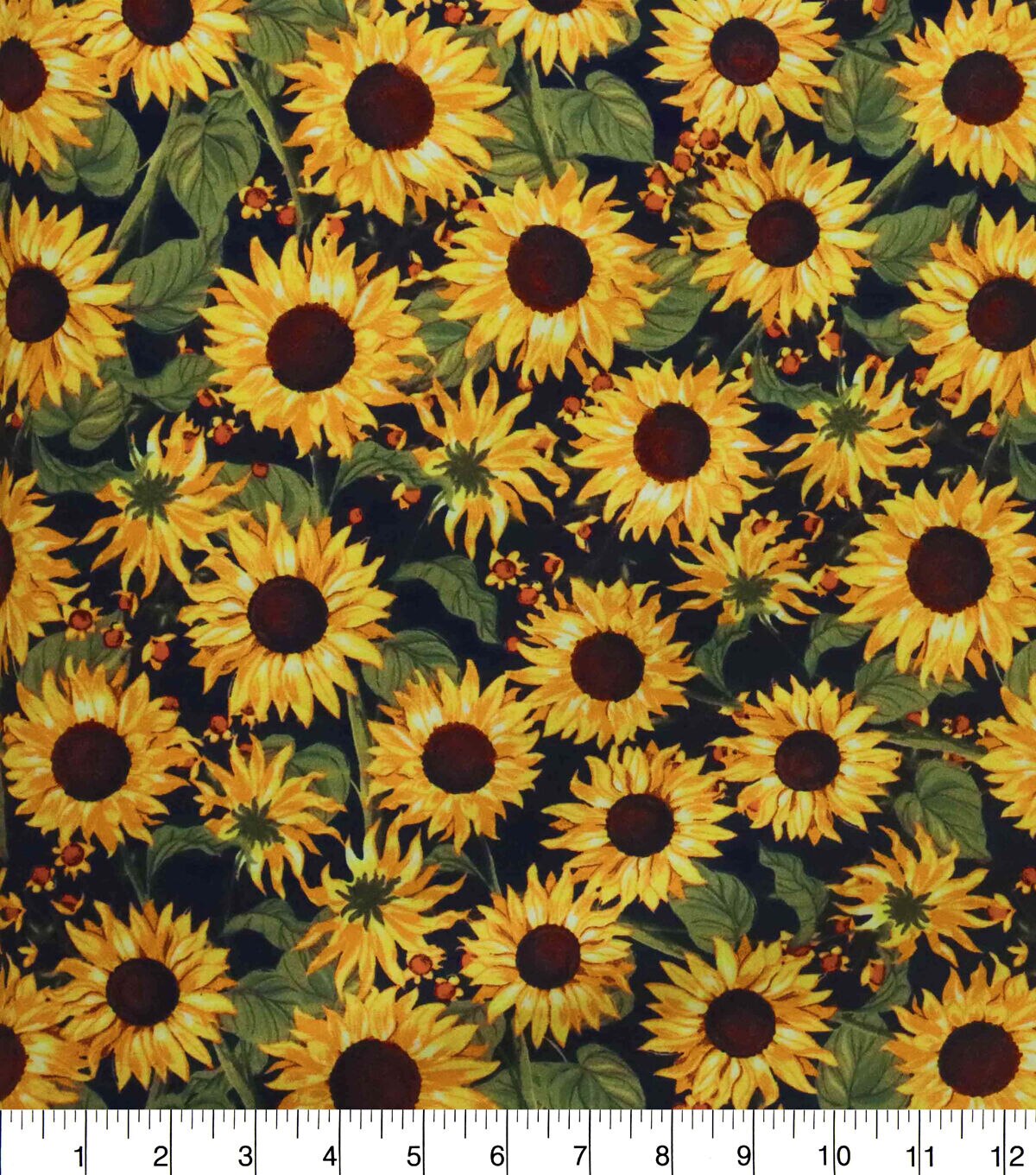Sunflowers in Bloom Quilt Cotton Fabric by Keepsake Calico