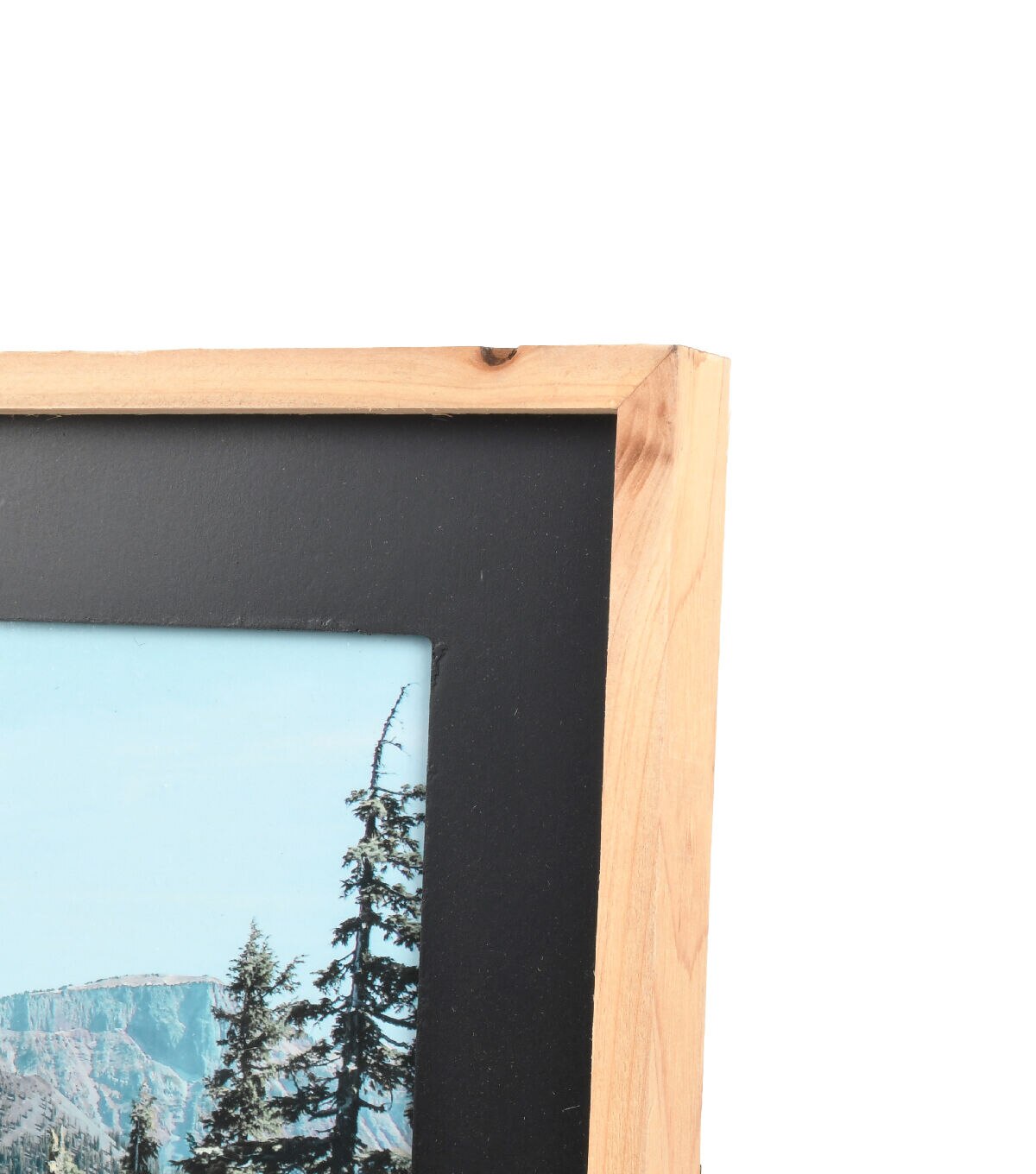 12 x 14 Matted to 8 x 10 Summit Black Portrait Frame by Hudson 43