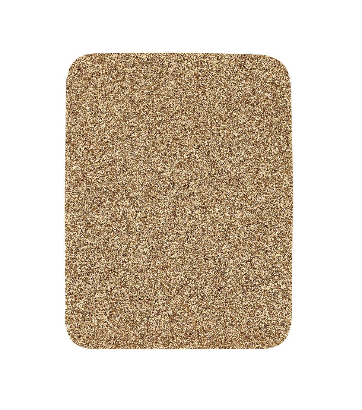 Singer 4 x 5 Metallic Gold & Silver Glitter Iron On Patches 4ct