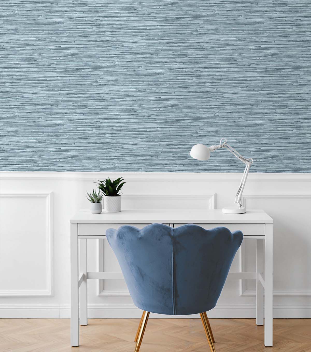 Surface Style 20.5' x 18' Moonstone Tiki Texture Peel & Stick Wallpaper