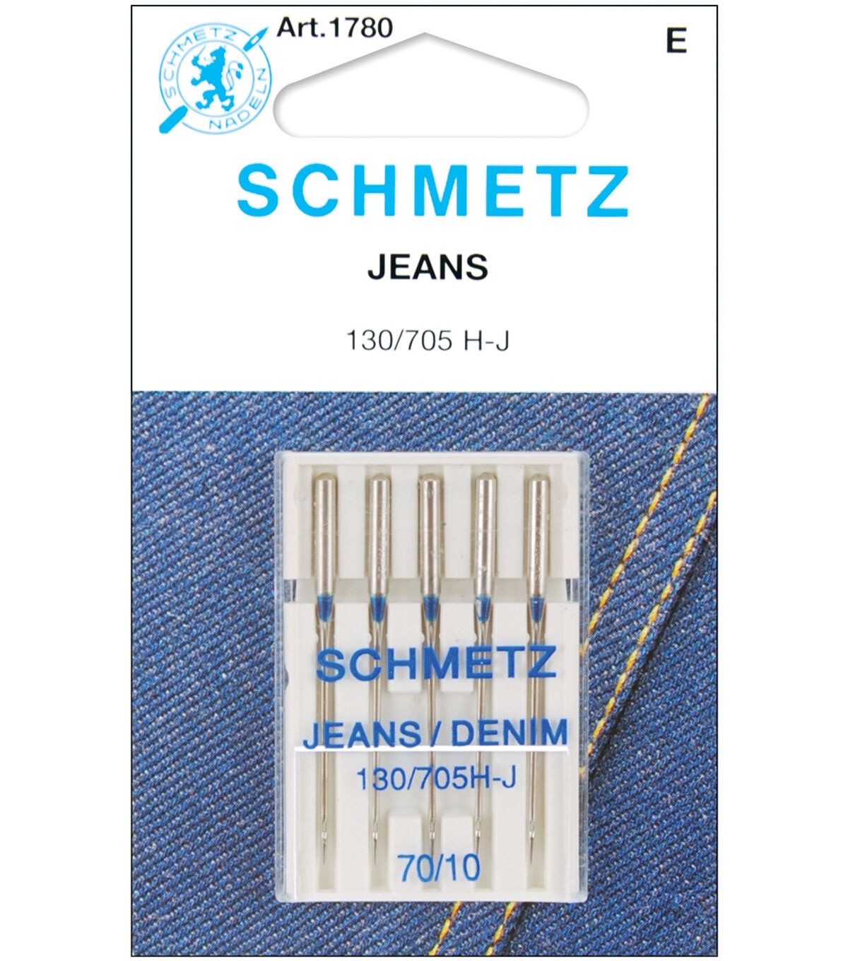 Schmetz Denim/Jeans Machine Needles 5 pk Several Sizes