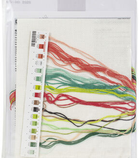 Dimensions 9 x 12 Under the Sea Birth Record Counted Cross Stitch Kit