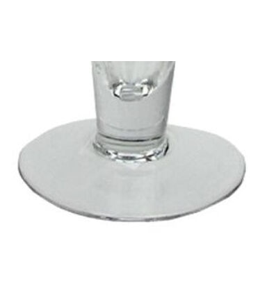 Northlight 17.5 Transparent Swirled Glass Taper Candle Holder