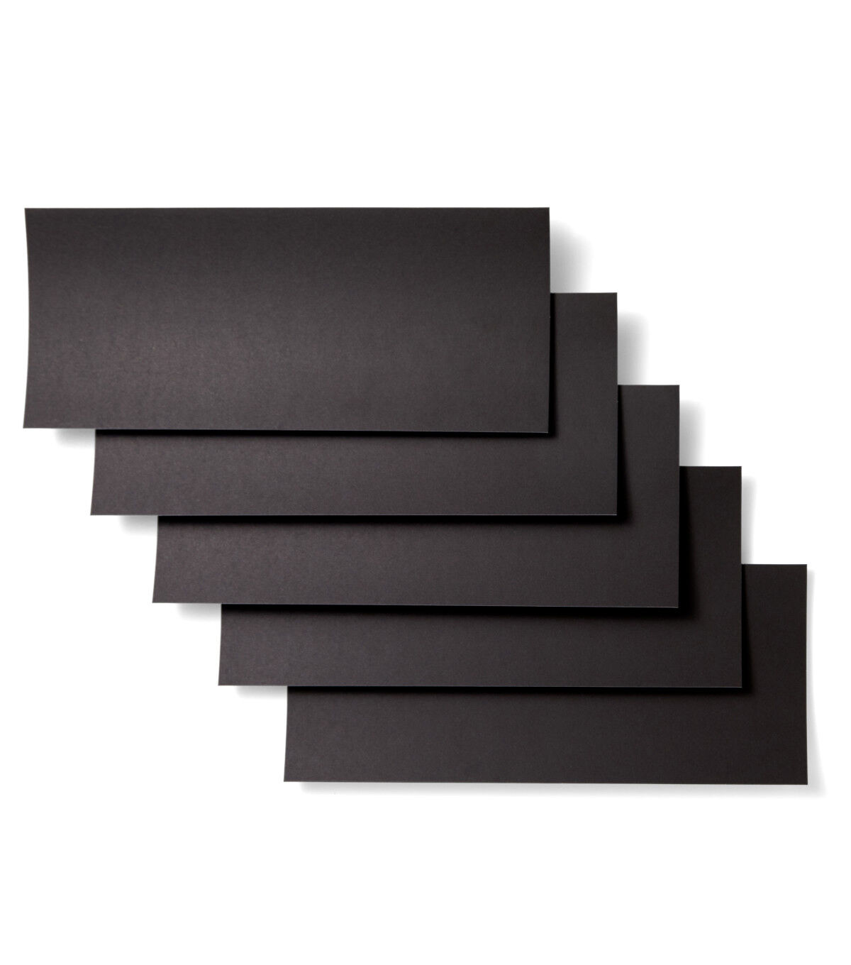 Cricut Joy Smart Paper 5.5 x 13 Black Sticker Cardstock Sheets 10ct